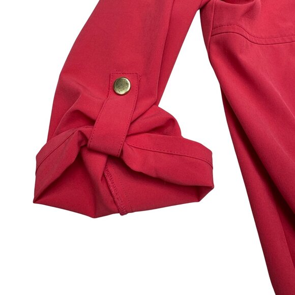 Zenergy by Chico's Women's Utility Casual Jacket Roll Up Sleeves, Size 2/US L - Picture 4 of 7